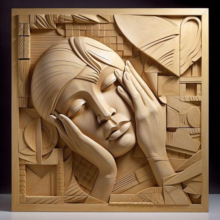 نموذج ثلاثي الأبعاد لآلة CNC 3D Art 